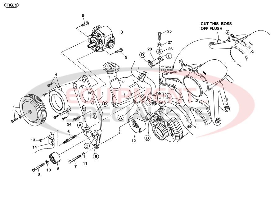 Deweze 700556 Clutch Pump Diagram Breakdown Diagram