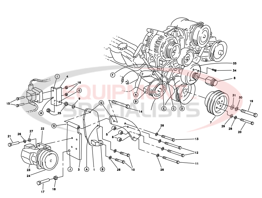 Deweze 700070 Clutch Pump Diagram Breakdown Diagram