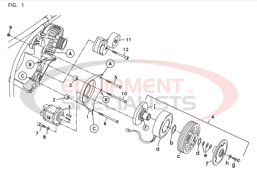 Deweze 700346 Clutch Pump Diagram Breakdown Diagram