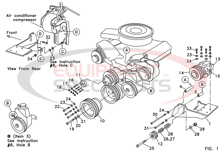 Deweze 700005 Clutch Pump Diagram Breakdown Diagram