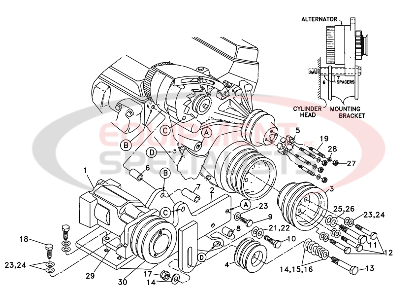 Deweze 700010 Clutch Pump Diagram Breakdown Diagram