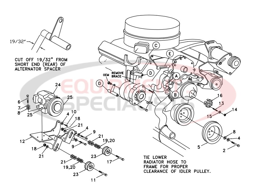 Deweze 700016 Clutch Pump Diagram Breakdown Diagram