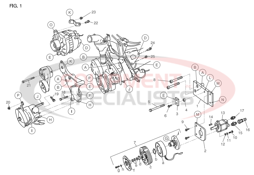 Deweze 700086 Clutch Pump Diagram Breakdown Diagram