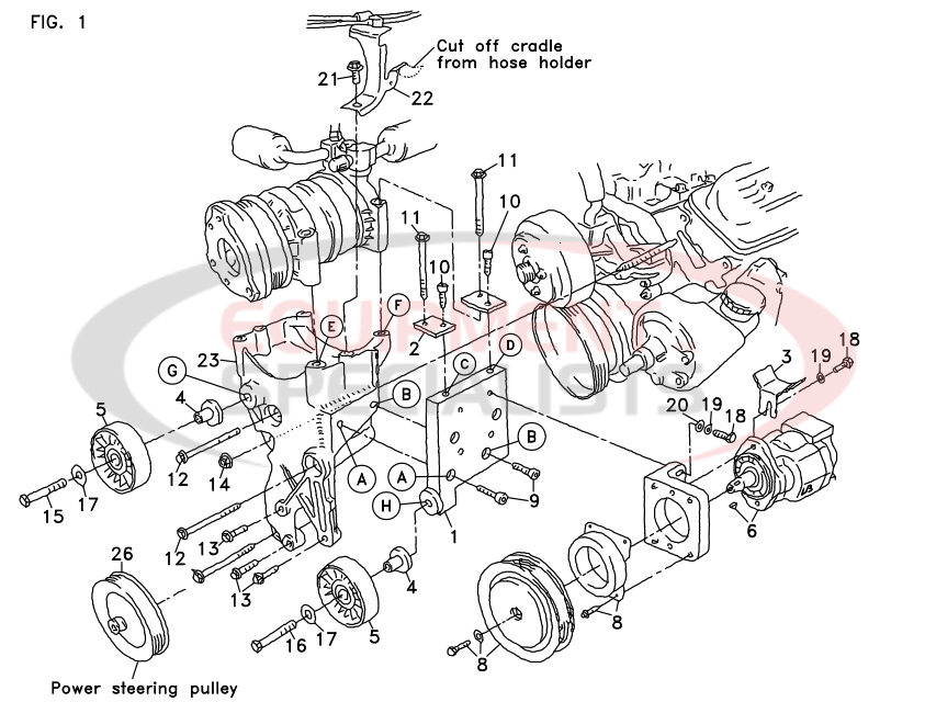 Deweze 700088 Clutch Pump Diagram Breakdown Diagram