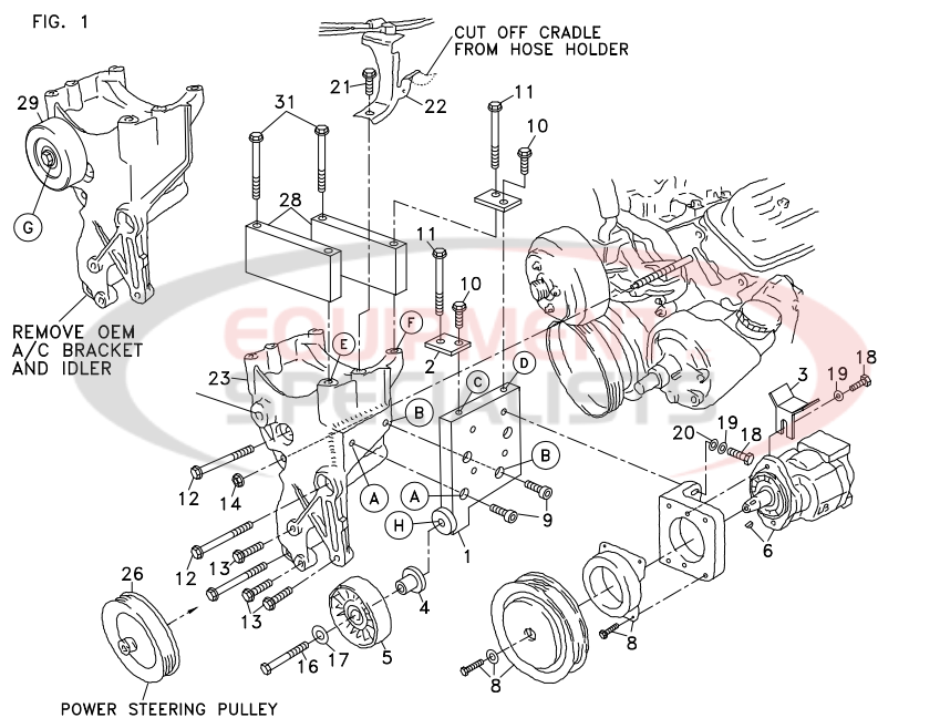 Deweze 700089 Clutch Pump Diagram Breakdown Diagram