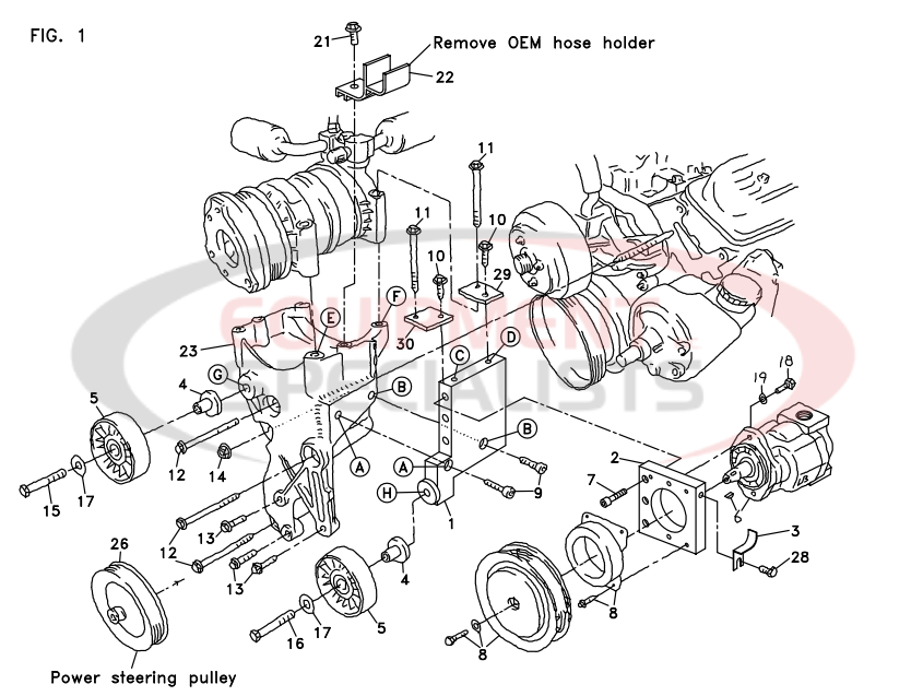 Deweze 700096 Clutch Pump Diagram Breakdown Diagram