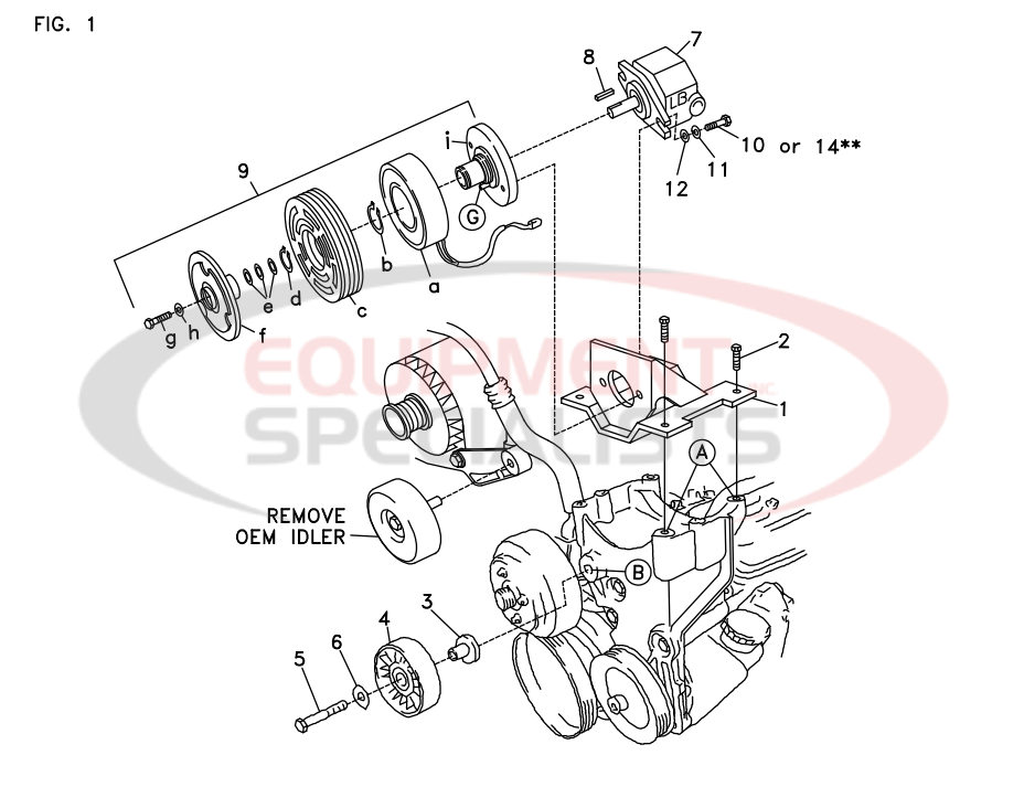 Deweze 700097 Clutch Pump Diagram Breakdown Diagram