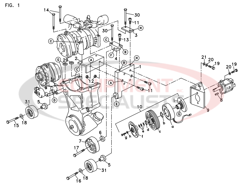 Deweze 700324 Clutch Pump Diagram Breakdown Diagram