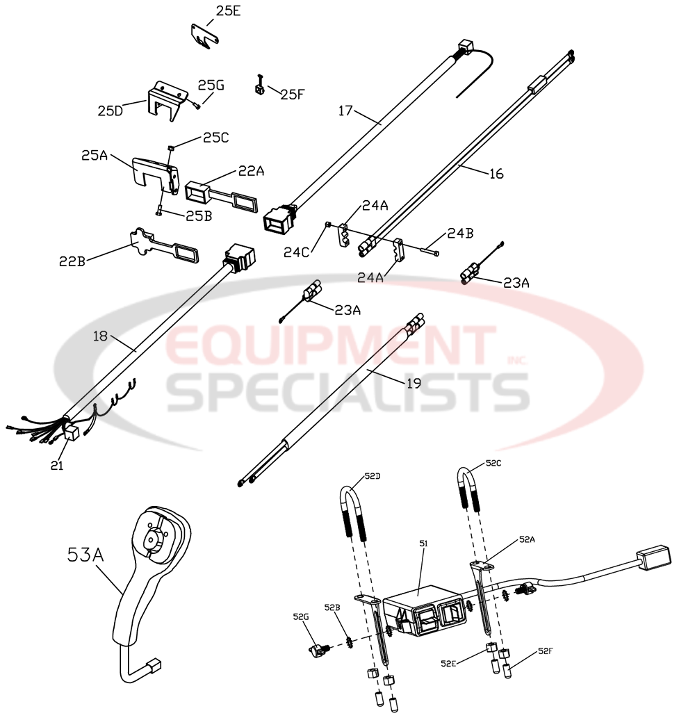 BOSS ATV UTV Midsize Electrical Diagram Breakdown Diagram