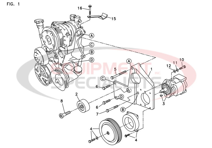 Deweze 700336 Clutch Pump Diagram Breakdown Diagram