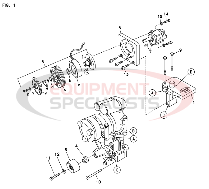 Deweze 700381 Clutch Pump Diagram Breakdown Diagram