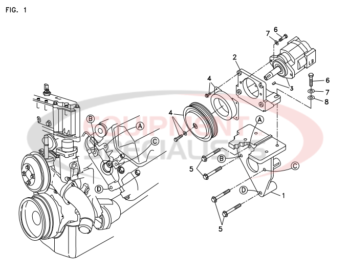 Deweze 700369 Clutch Pump Diagram Breakdown Diagram