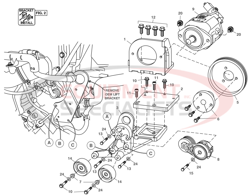 Deweze 700557 Clutch Pump Diagram Breakdown Diagram