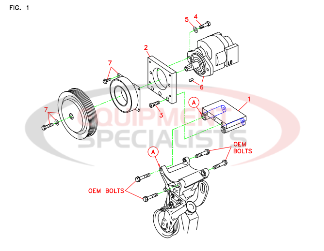 Deweze 700328 Clutch Pump Diagram Breakdown Diagram