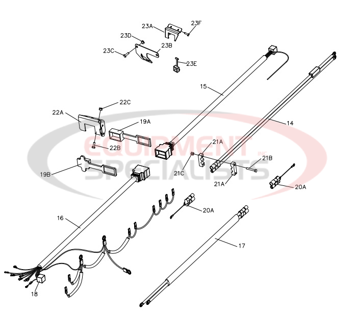 BOSS ATV-VXT ELECTRICAL Diagram Breakdown Diagram