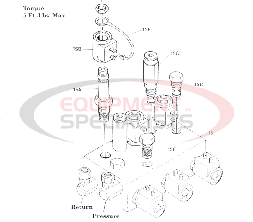 BOSS RT2 VALVE BODY Diagram Breakdown Diagram