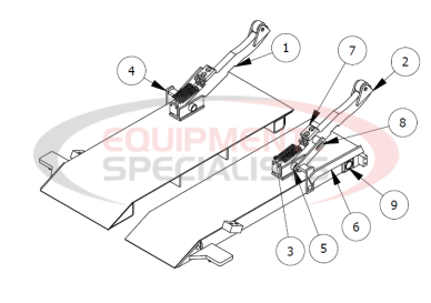 Thieman Medium Duty 125 & 16 Cam Close Assembly Diagram Breakdown Diagram