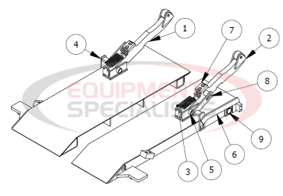 Thieman Medium Duty 20/20A Cam Close Assembly Diagram Breakdown Diagram