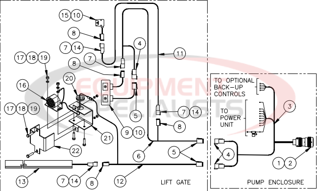 Thieman Heavy Duty Bottle Gas TDR Wiring Harness Diagram Breakdown Diagram