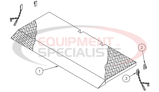 Thieman Conventional TWL Platform Assembly Diagram Breakdown Diagram