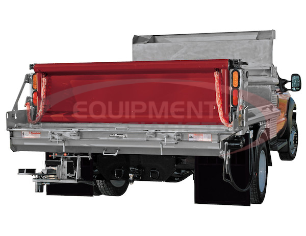 SALTDOGG HYDRAULIC UNDER TAILGATE SPREADER WITH EXTENDED END PLATES