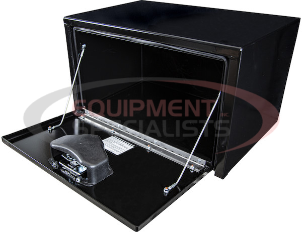 14X16X24 INCH BLACK STEEL UNDERBODY TRUCK BOX