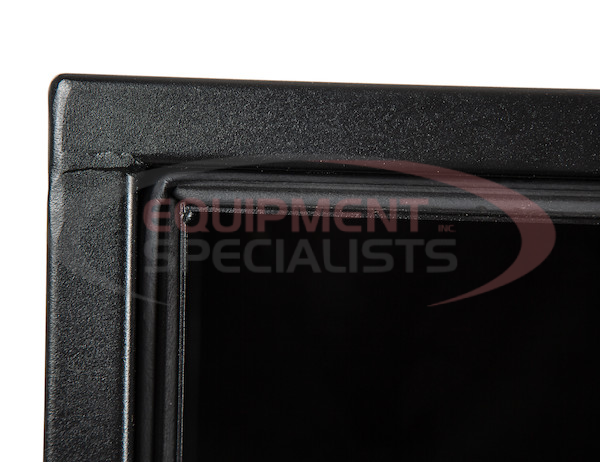 18X18X30 INCH TEXTURED MATTE BLACK STEEL UNDERBODY TRUCK BOX WITH 3-POINT LATCH