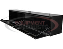 18X16X90 INCH BLACK SMOOTH ALUMINUM TOPSIDER TRUCK BOX