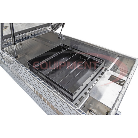 18x20x71 Inch Diamond Tread Aluminum Gull Wing Truck Box