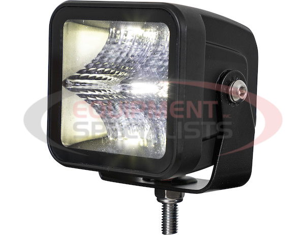 ULTRA BRIGHT EDGELESS 3 INCH WIDE FLOOD LIGHT - SQUARE LENS