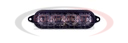 mpower® 3&quot; Fascia Light  8 LED, Single Color - Amber