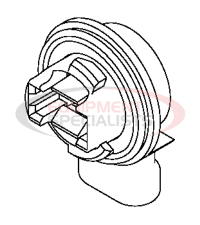 CONNECTOR, FOR 3157 BULB, TURN SIGNAL, 08+