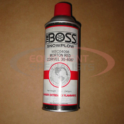 BOSS Red Spray Paint