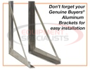 Dont Forget your Brackets - Aluminum