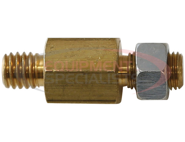 BRASS BATTERY BOLT ADAPTERS SIDE TERMINAL 3/8-24 WITH NUT