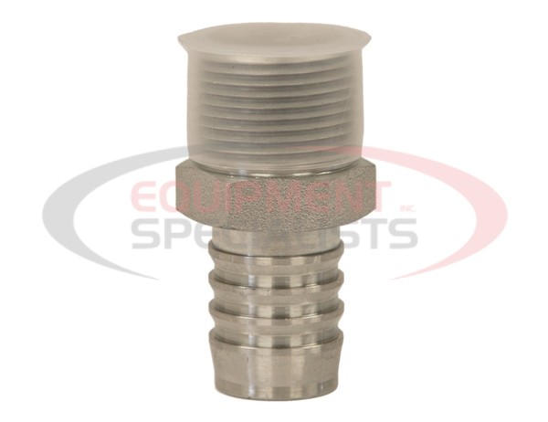 Suction Hose Barbed Adapter 1-1/4 Inch Male NPT x 1-1/4 Inch Hose Barb