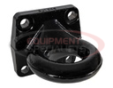 2-1/2 Inch I.D. Forged 4-Bolt Mount Drawbar - Black