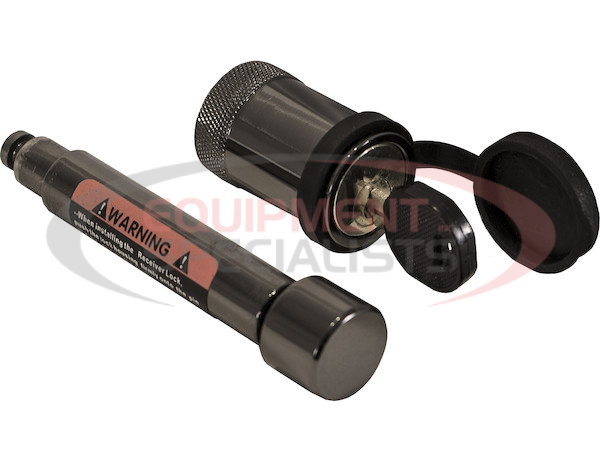 5/8 Inch Bone Style Locking Hitch Pin Assembly With Chrome Finish