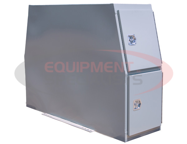 46x24x82 Inch Flat Floor Primed Steel Backpack Truck Box