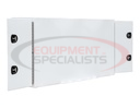 White Steel Straight Side Backpack Truck Box with Adjustable Shelving
