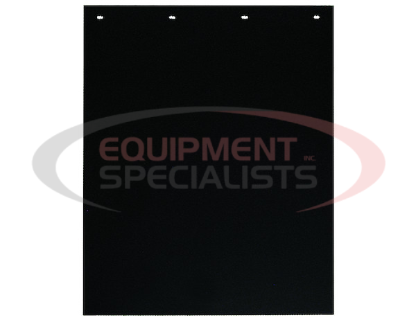 Multi-Material Composite Black Mudflaps .375x24x30 Inch