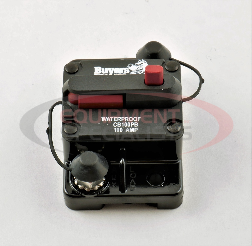 100 Amp Circuit Breaker With Manual Push-to-Trip Reset