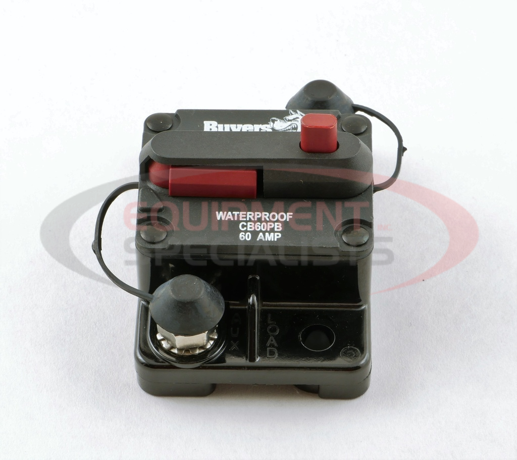 60 Amp Circuit Breaker With Manual Push-to-Trip Reset