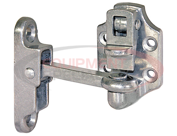 Heavy-Duty Aluminum Door Hold Back - 2 Inch Hook and Keeper