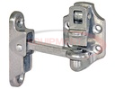 Heavy-Duty Aluminum Door Hold Back - 4 Inch Hook and Keeper