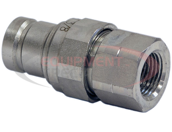 1/2 Inch Male Flush-Face Coupler With 1/2 Inch NPT Port