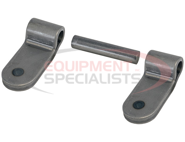 Flush Mount Wing Style Plain Steel Butt Hinge - 2.5 x 5.5