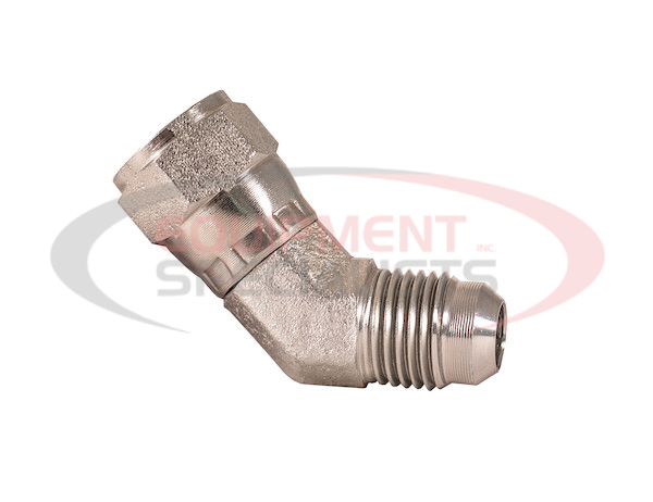 SWIVEL NUT 45° ELBOW 3/8 INCH TUBE O.D.