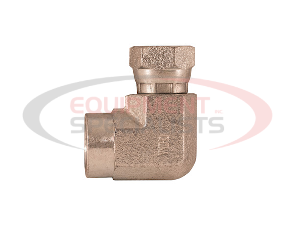 1.5-11.5 Inch NPSM Female Pipe Swivel To 1.5-11.5 Female Pipe Thread 90? Elbow