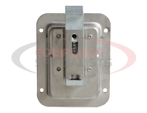 Stainless Steel Junior Single Point Locking Paddle Latch - Thru-Hole Mount